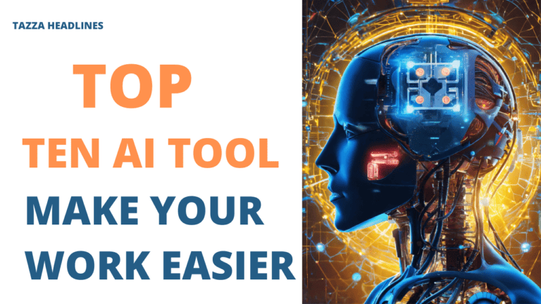 Top ten AI tools